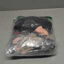 Hicarer 4 Pairs Winter Gloves for Kids Waterproof Snow Ski Gloves Girls Boys Warm Unisex Youth Clothes for Cold Weather (6 - 12 Years, Red, Pink, Black)