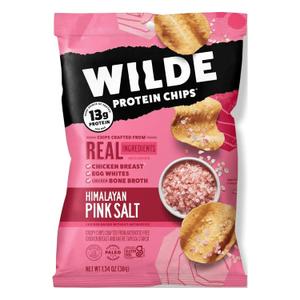 WILDE Protein Chips Himalayan Pink Salt 1.34oz (EXP 08/05/25)