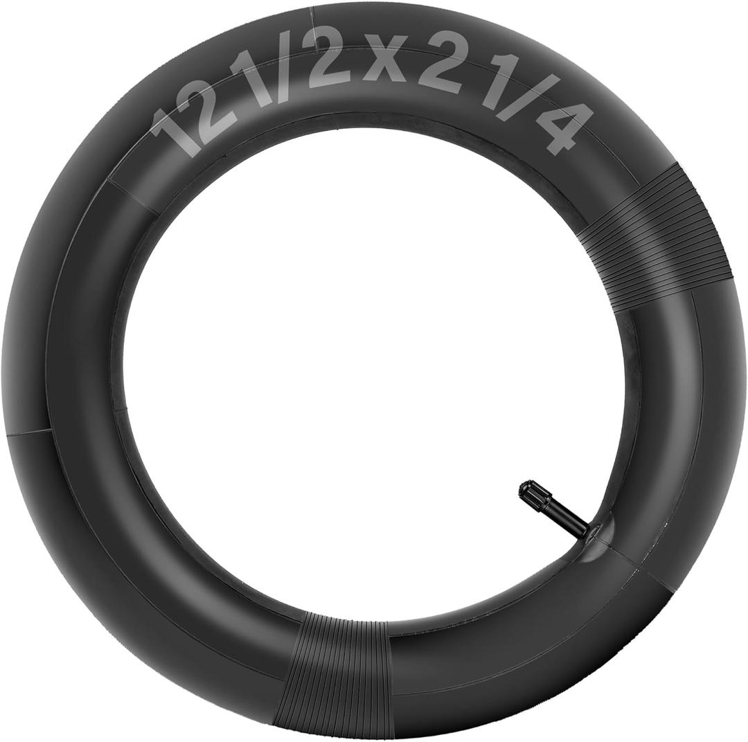LotFancy 12.5 x 2.25 (12 1/2" x2 1/4") Inner Tube for Razor Pocket Mod, Currie, Schwinn, Gas & Electric Scooters, Kids Bike & Balance Bike Replacement Tubes