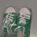 Toddler Little Kid Cushioned Canvas Shoes Slip On Sneakers Soft and Durable (2 Big Kid, Green)