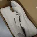 HOBIBEAR Barefoot Minimalist Shoes Womens Mens | Zero Drop | Wide Width Canvas Slip-on Shoes(Light Grey, Women 11/ Men 10)