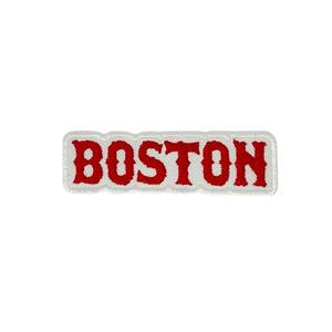 NH Boston Iron On Patches - Embroidery Applique Patches for Decoration