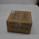 DRKIO 10 Oz Overnight Oats Containers with Bamboo Lids - 4 Pack Glass Storage Jars with Airtight Lids Wide Mouth Mason Food Jars Great for Meal Prep Salad Chia Pudding Snacks Yogurt Sugar Spice