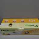 FoodSaver Compact Vacuum Sealer Machine with Airtight Bags and Roll - Ideal for Sous Vide and Airtight Food Storage, White