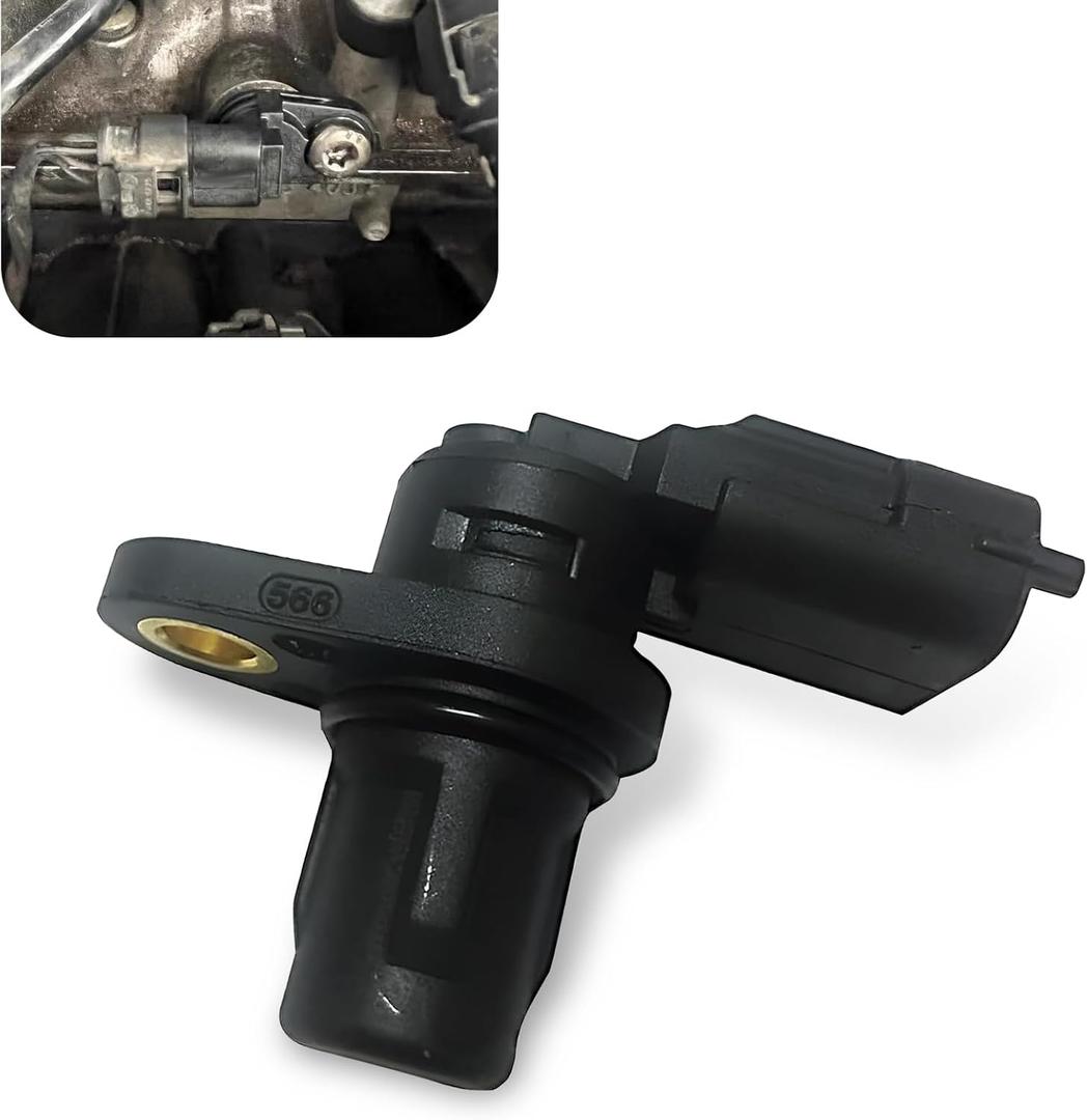 Car Engine Camshaft Position Sensor, Auto High Temperature Resistant Plug Play Perfect Fit Original Replacement OEM No. #F01R00B003, Suitable for Most Cars (Black)