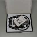 Facmogu E8 Wireless Sound Card Live Streaming Earphones, Portable Multi-Function Sound Card Live Broadcasting Audio Editing Earphones w/Remote Control, Suitable for PS5 Streaming Game YouTube TikTok