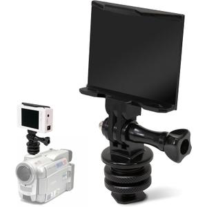 for ImmersionRC Powerplay Camera Hot Shoe Bracket, 360 Adjustable Angle, Compatible with GoPro/Any Hot Shoe Camera, Upgrade Box Camera Free Transcription HD Digital Direct Recording