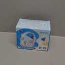 iClever BTH12 Kids Bluetooth Headphones,Colorful LED Lights,74/85dBA Safe Volume,85H Playtime,Bluetooth 5.2,Over Ear Headphones Built-in Mic for iPad/Tablet/Airplane,Blossom Pink