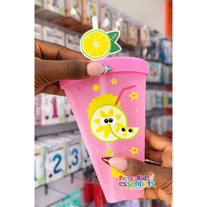 Pink Watermelon Water Bottle