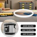 Veemoon Replacement Pot Sealing Ring Set for Pressure Cookers 6qt Silicone Gasket Seal Ring for Cook Essentials