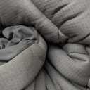 Ultra Soft King Size Mattress Topper - Viscose Made from Bamboo Pillow Top Mattress Pad for Back Pain Relief - Naturally Cooling for Hot Sleepers, Gray