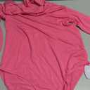 MANGOPOP Women's Mock Turtle Neck Long Sleeve Tops Bodysuit Jumpsuit XL