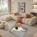 Kittra Dog Cooling Mat,Washable Portable Coolings Pad for Pet Dogs & Cats Sleeping Mat for Indoor & Outdoor Use, Keep Cooling for Pets(Blue,19.7" L x 15.7" W)