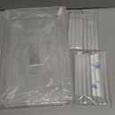 Delamu Clear Kitchen Cabinet Organizer, Set of 4 Acrylic Shelves Organizer for Kitchen Pantry Organizers and Storage, Stackable Cabinet Organizer Shelf for Plate & Dish, 11.7" D x 7.7" W x 6.3" H