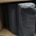 Aodisman Dog Stairs for Small Dogs,3 Step Dog Ramp for Couch and Bed,Pet Stairs with Non-Slip Bottom for Old Cats,Indoor Pet Steps,Comfort,Durable,15.4" H,Grey