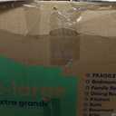 Nestl Reading Pillow with Shredded Memory Foam Includes 2 Neck and Lumber Support Pillows, Designed for Sitting Up in Bed and Couch, Back and Arms Adjustable Support for Adult & Teens, Navy Blue