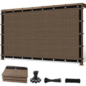 Sunocity 8'X 12' 90% Sun Shade Cloth Outdoor Patio Mocha Pergola Shades Cover Privacy Screen UV Block Porch Screens Canopy for Patio Outside Outdoor Sunocity 8'X 12' 90% Sun Shade Cloth Outdoor Patio Mocha Pergola Shades Cover Privacy Screen UV Block Porch Screens Canopy for Patio Outside Outdoor