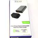 ZGear 2-in-1 Power Bank with a Detachable Dual Port Wall Charger