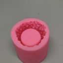 Skull Succulent Flower Pot Silicone Mold Concrete Planter Vase Cement Mold Plaster Epoxy Resin Pen Brush/Candle Holder Polymer Clay Mould (B)