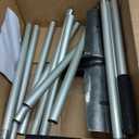 Roof Snow Rakes - 2-16 FT Extendable, 15.7" Alloy Steel Head, Anti-Slip Rubber Grip