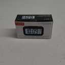 Timex Alarm Clock with Temperature Sensor and Large Display, Battery Operated for Bedroom Runs on 3 AAA Batteries (T108BC) (T108)