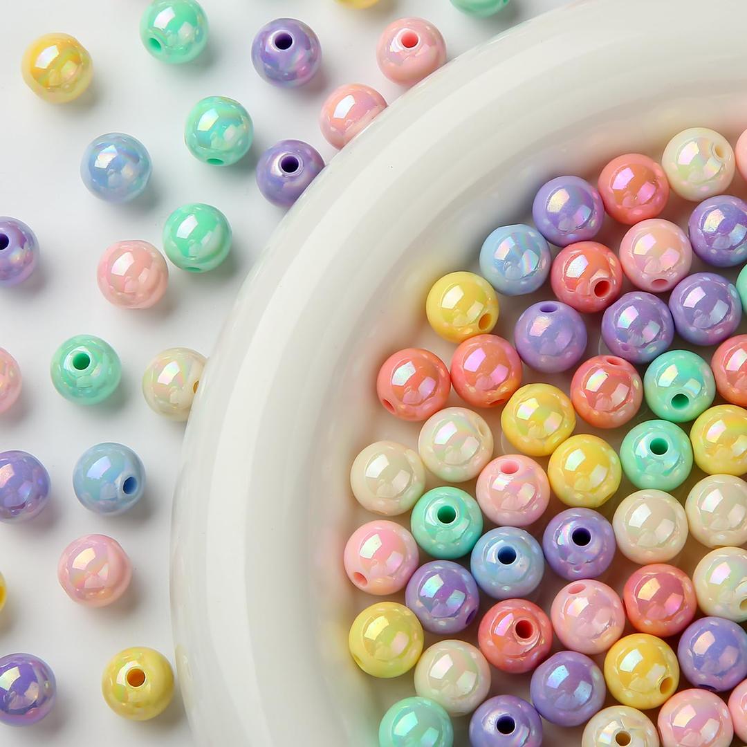 Assorted Spring Color Beads For Bracelet Making