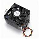 CPU Cooler, Computer PC Case Fans for AMD CPU Cooler 12V Hydraulic Bearing 2200RPM, Aluminum Extruded Heat Sink, High Speed 7015 Silent CPU Cooling Fan