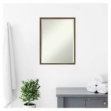 Wall Mirror 18in x 24in 
 Polished Rectangle Bathroom Vanity Mirror