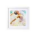 wyooxoo 20x20 Poster Frame Picture Frame White Solid Wood with Plexiglass Gallery Wall Frame for Photos, Artworks, Posters (20x20 (1 Pack), White)