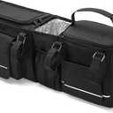 HODRANT Double Stroller Organizer Compatible with BOB Duallie & Compatible with Baby Jogger City Mini GT2 Stroller, Double Stroller Parent Console with Detachable Cooler & Cup Holder, Patent Pending