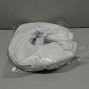 DMI Raised Toilet Seat Toilet, Toilet Seat Riser, Seat Cushion and Toilet Seat Cover to Add Extra Padding to the Toilet Seat while Relieving Pressure, 2 Inch Pad, White