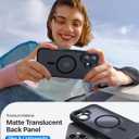 Faiono Magnetic for iPhone 16 Case [Full Camera Protection][Military-Grade Protection][Compatible with MagSafe] Shockproof Protective Slim Phone Case for iPhone 16, Black