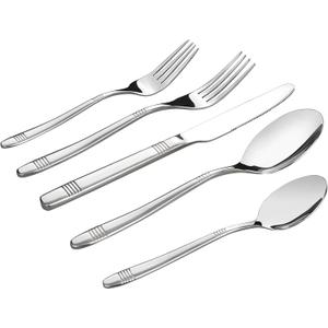 Begale 30-Piece Stainless Steel Flatware, Service for 6