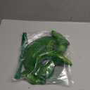 VZQI Green Goblin Mask Halloween Witch Mask Masquerade Scary Zombie Half Face Cosplay Costume