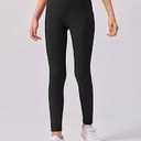 Girls Fleece Lined Leggings Warm Winter Running Tights for Kids High Waist Athletic Yoga Pants with Pockets M