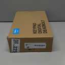 Veise Fingerprint Door Lock Set, Keyless Entry Door Lock, Front Handle Set, Electronic Keypad Deadbolt with Lever Handle, 2 Keys, Auto-Locking, One-time Codes, Easy to Install, Oil Rubbed Bronze