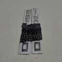 2 Pcs 2500 HD Emblem Decal Sticker Modified Car Hood Door Side Fender Trunk Self-Adhesive Logo Nameplate Rear Badge Logo (Silver)