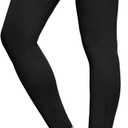 Thigh High Compression Stockings Footless, 15-20mmHg Footless Compression Socks for Men & Women-Ideal for Athletic, Medical, Travel Use (XL)