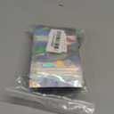 100 Pieces Mylar Holographic Resealable Bags - 4 x 6" Smell Proof Bags, Foil Pouch for Party Favor Food Storage (Holographic Color, 4 x 6 Inch)