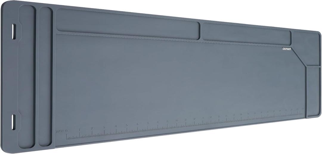 Rifle Gun Cleaning Mat, Anti-Slip Rubber Tactical Magnetic Mat, Gun Maintenance Mat,Gun Maintenance Mat for Gun Cleaning Kits 36" x 12"