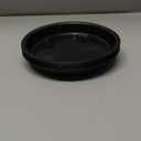 Plant Saucer Pot Tray 4 6 8 10 12 14 16 18 inch, 6 Packs Plastic Flower Planter Saucers and Drip Trays for Indoors Outdoors, Heavy Durable Plant Plate Water Catcher (6 inch, Black)