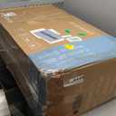 OLIXIS Waiting Room Chairs Set of 6, Leather Office Desk Reception Guest Stationary Side Chair with Padded Arms for Home Conference Lobby Area Meeting Church Medical Clinic Elderly Student