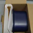 Decflow 3L Elevated Dog Water Bowl, Stainless Steel Raised Food Dispenser with Stand, Large Capacity No Spill Dog Water Bowl for Small, Medium and Large Dogs (Blue)