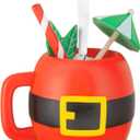 Hallmark Santa Mug Cocktail Christmas Ornament, Cocktails Gifts