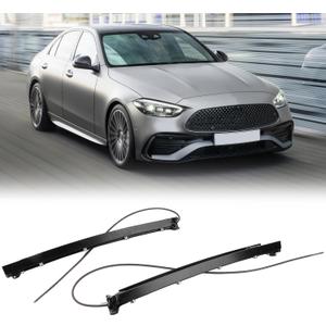 2 Pcs Sunroof Track Assembly Fit for 2015-2021 MD C-Class C300 Left+Right Panoramic Sunroof Sliding Tracks Repair Kit Replace OE A2057801100, A2057801200
