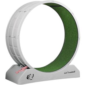 Cat Running Wheel Cat Treadmill Exercise Fitness Cat Running Wheel Silent Roller Cat Climbing Frame Pet Boredom Cat Toy Cat Exercise Wheel (85x80x33cm)