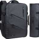 Asaya Chef Knife Backpack with 20 Pocket Knife Roll Bag - Over 30 Pockets for Knives - Knives Not Included (Black)