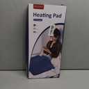 Comfytemp Extra Large Heating Pad for Back & Period, 33''x 17'' King Size FSA Eligible Pack, Birthday Gifts for Women Men Mom Dad & Mother Day Gift, HSA Electric XL Heat Wrap for Body, Washable, Blue