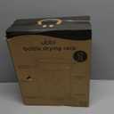 Ubbi Vertical Baby Bottle Drying Rack, Space Saving Countertop Drying Rack Baby Accessory, Gray