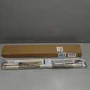 LazBlinds No Tools No Drill 1" Vinyl Mini Blinds, Cordless Blinds for Windows, Light Filtering Horizontal Window Blinds & Shades, 28" W x 64" H, Cream